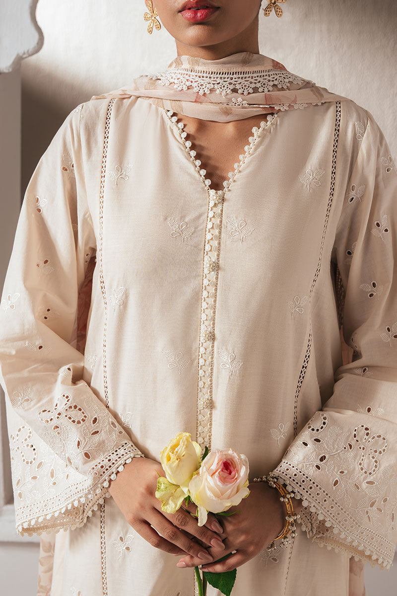 PEARL DEW-3PC CHIKANKARI SUIT