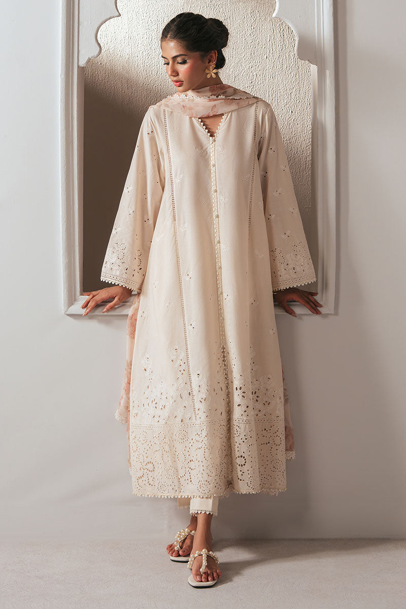 PEARL DEW-3PC CHIKANKARI SUIT