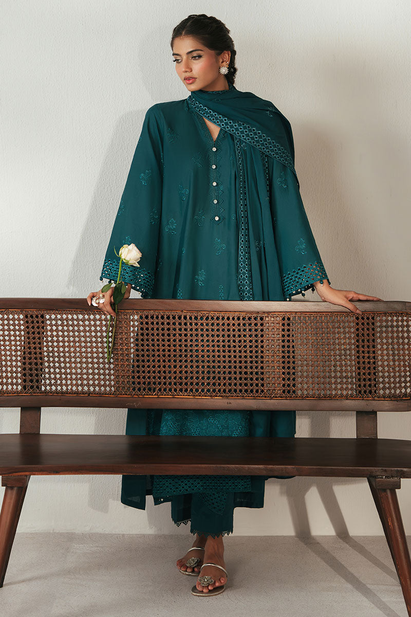 SHADED GEM-3PC CHIKANKARI SUIT