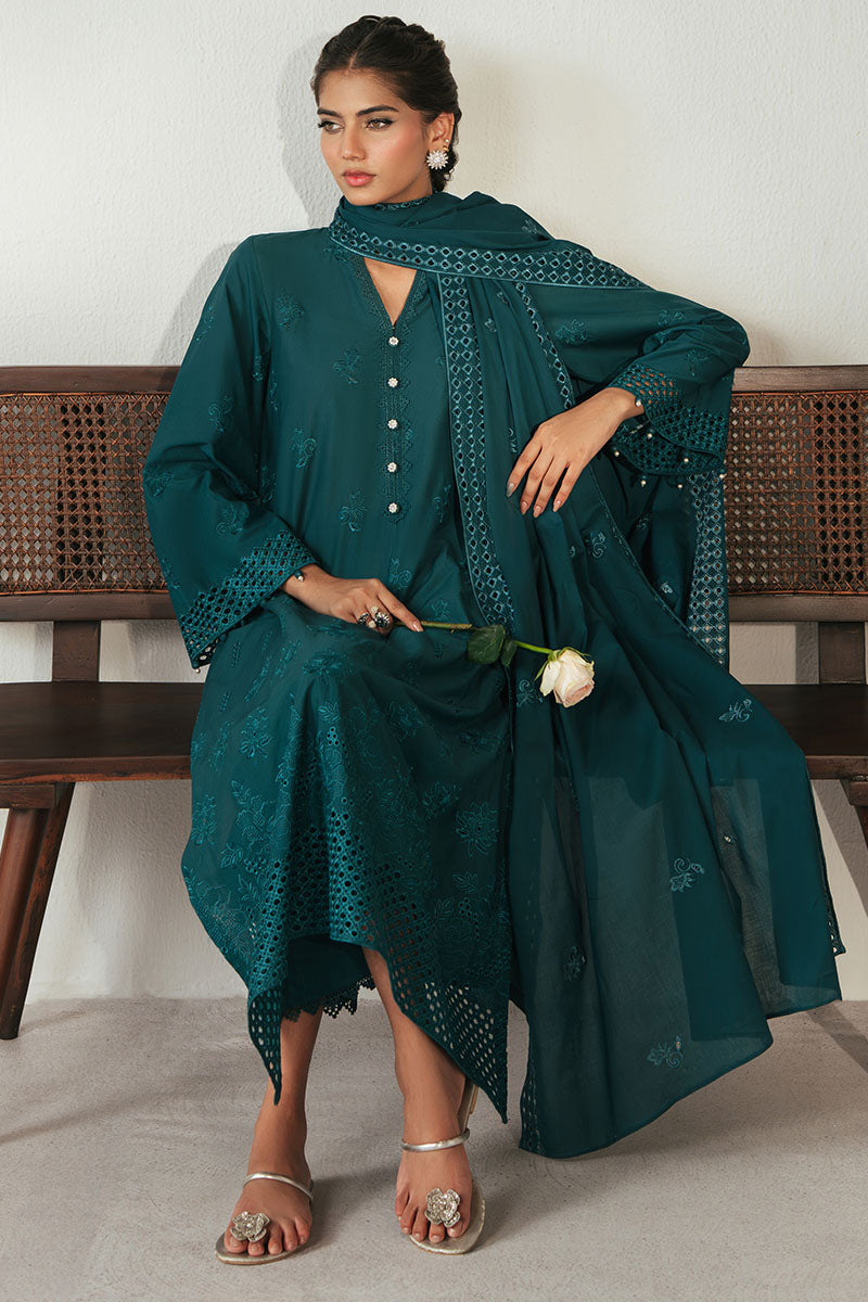 SHADED GEM-3PC CHIKANKARI SUIT