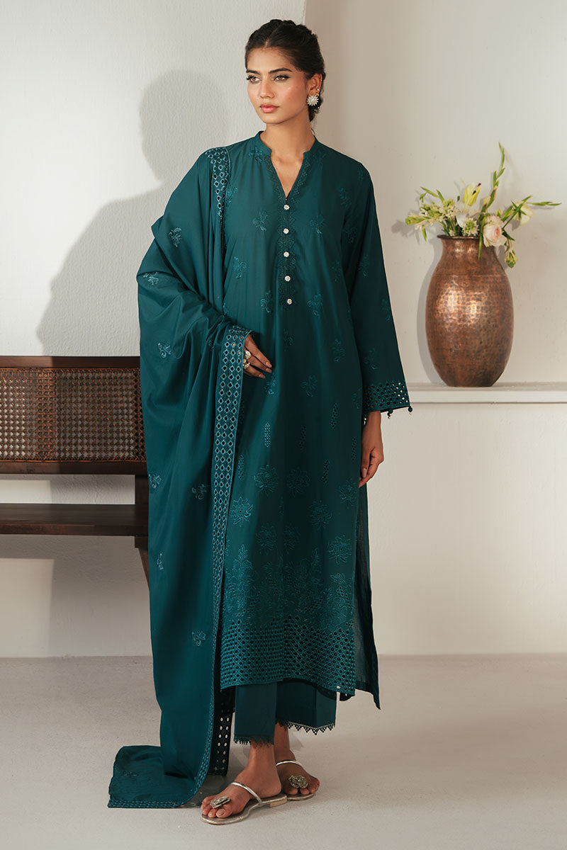 SHADED GEM-3PC CHIKANKARI SUIT