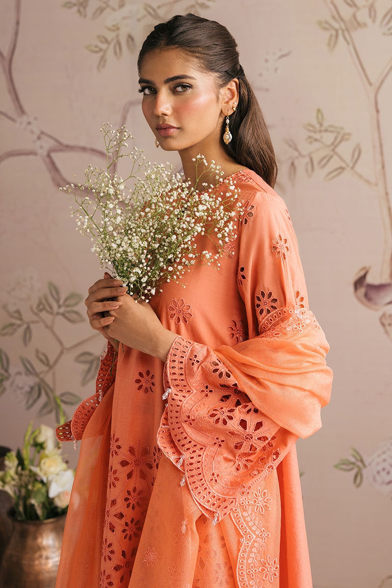PORCELAIN MELODY-3PC CHIKANKARI SUIT