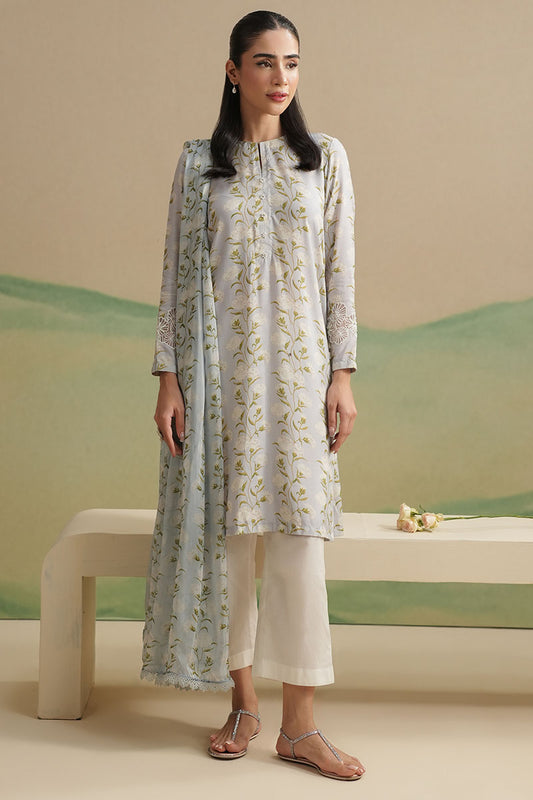 OCEAN BREEZE-2PC (SHIRT & DUPATTA)