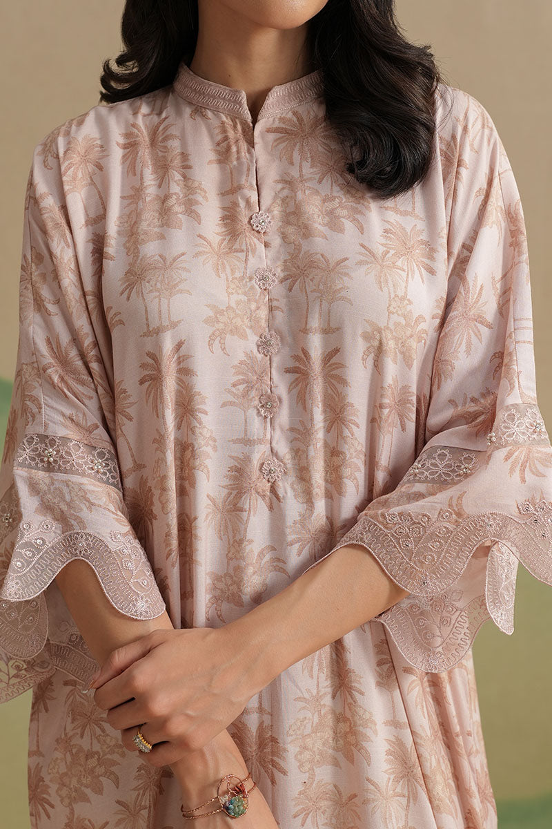 TROPICAL BLOOM-2PC (SHIRT & DUPATTA)