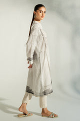SMOKY GRAY-KHADDAR 1 PIECE