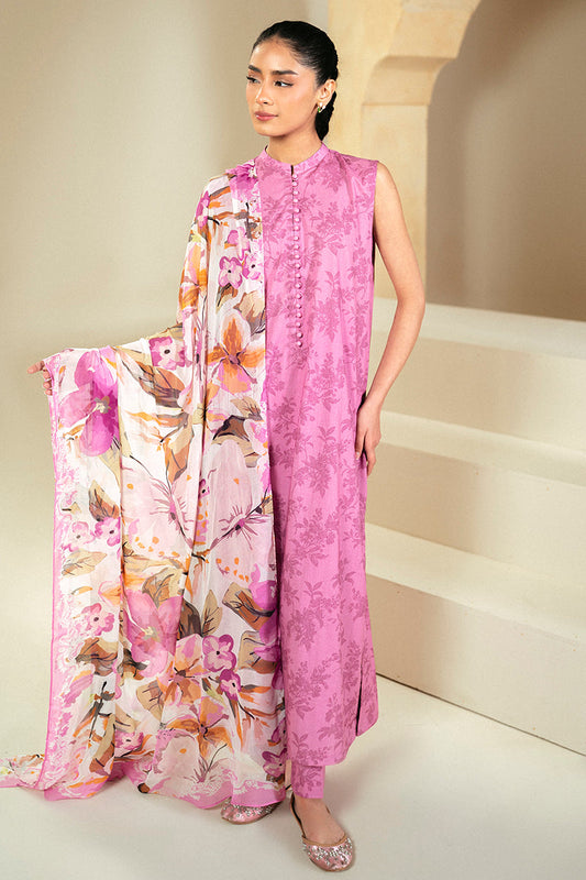CURIO GLOW-3 PIECE LAWN SUIT