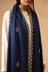 IRIS EMBROIDERED SHAWL