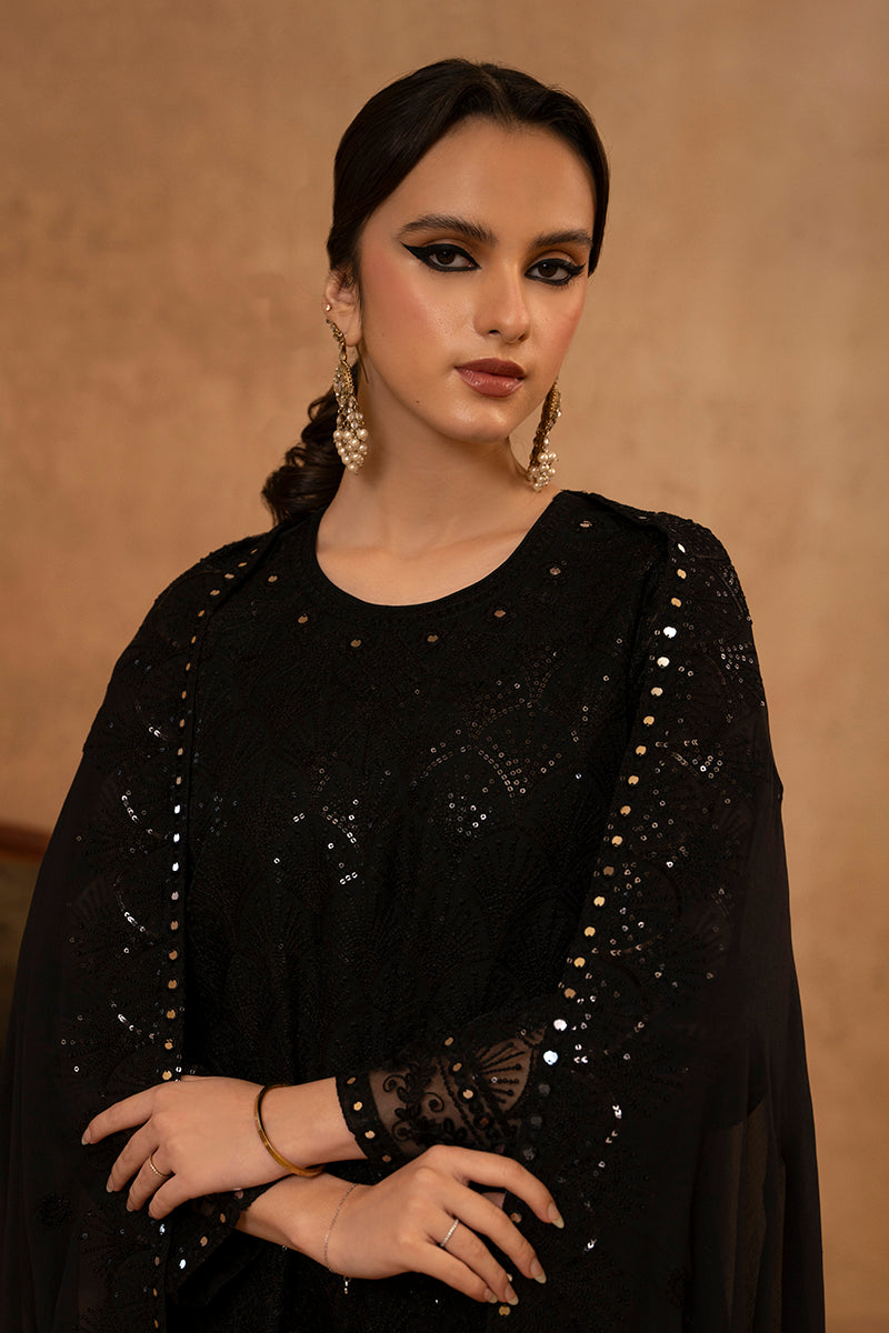CELESTIAL SHINE-2 PIECE ORGANZA EMBROIDERED SUIT