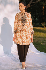 GLEAM AURA-1 PIECE KHADDAR PRINTED SHIRT