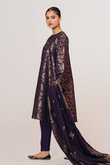 REGAL PERSE-3 PIECE JACQUARD SUIT