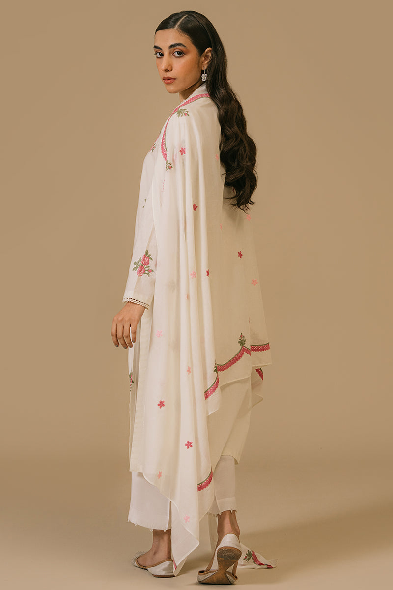 SKY BLOOM-2PC (SHIRT & DUPATTA)