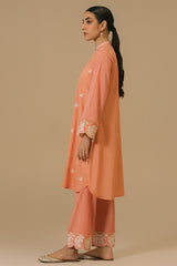 IRIS-2 PIECE CAMBRIC EMBROIDERED SUIT