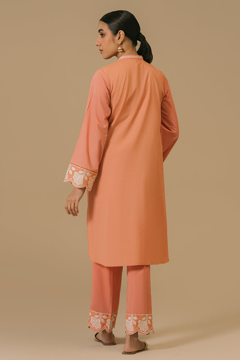 IRIS-2 PIECE CAMBRIC EMBROIDERED SUIT