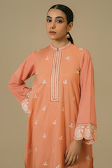 IRIS-2 PIECE CAMBRIC EMBROIDERED SUIT