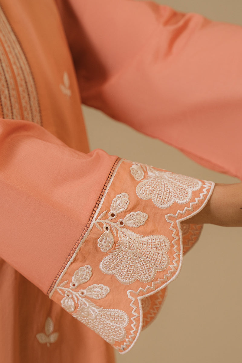 IRIS-2 PIECE CAMBRIC EMBROIDERED SUIT