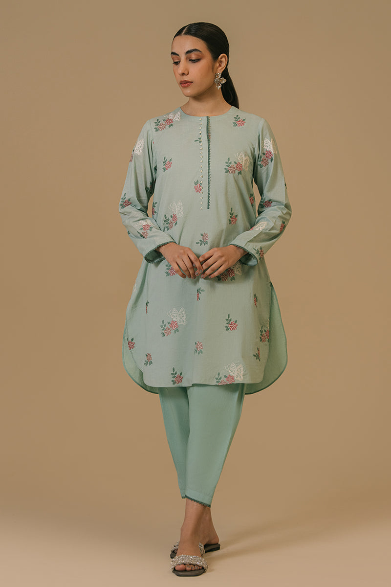 WASABI-2 PIECE LAWN EMBROIDERED SUIT