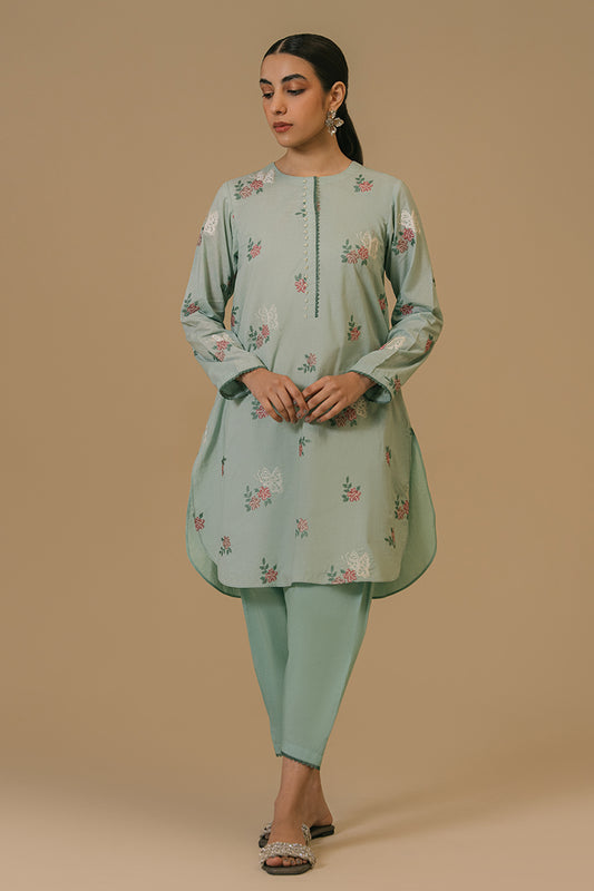 WASABI-2 PIECE LAWN EMBROIDERED SUIT
