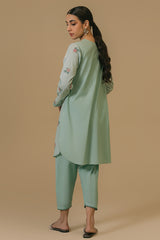 WASABI-2 PIECE LAWN EMBROIDERED SUIT
