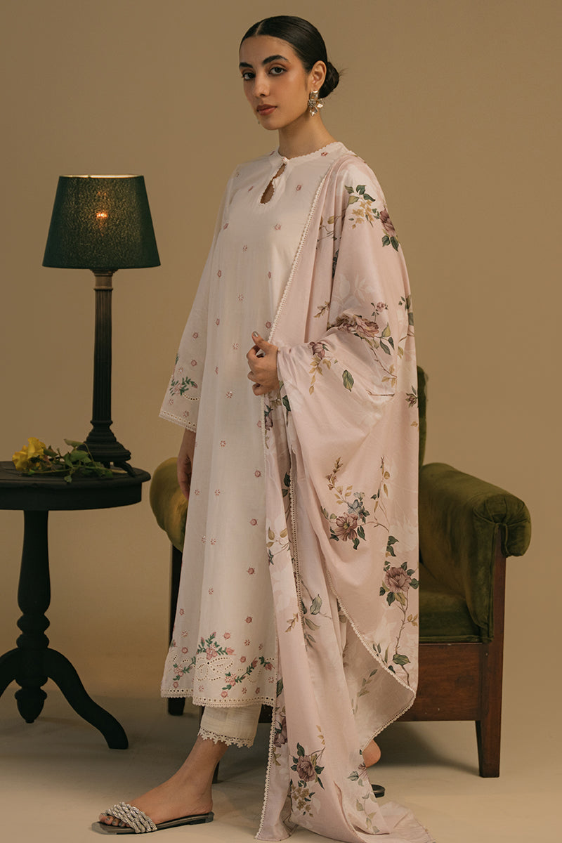 TENDER BLUSH-2 PIECE (SHIRT & DUPATTA)