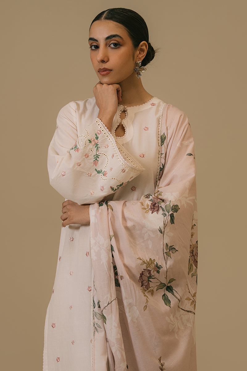 TENDER BLUSH-2 PIECE (SHIRT & DUPATTA)