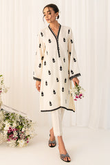 IVORY CHARM EMBROIDERED SHIRT