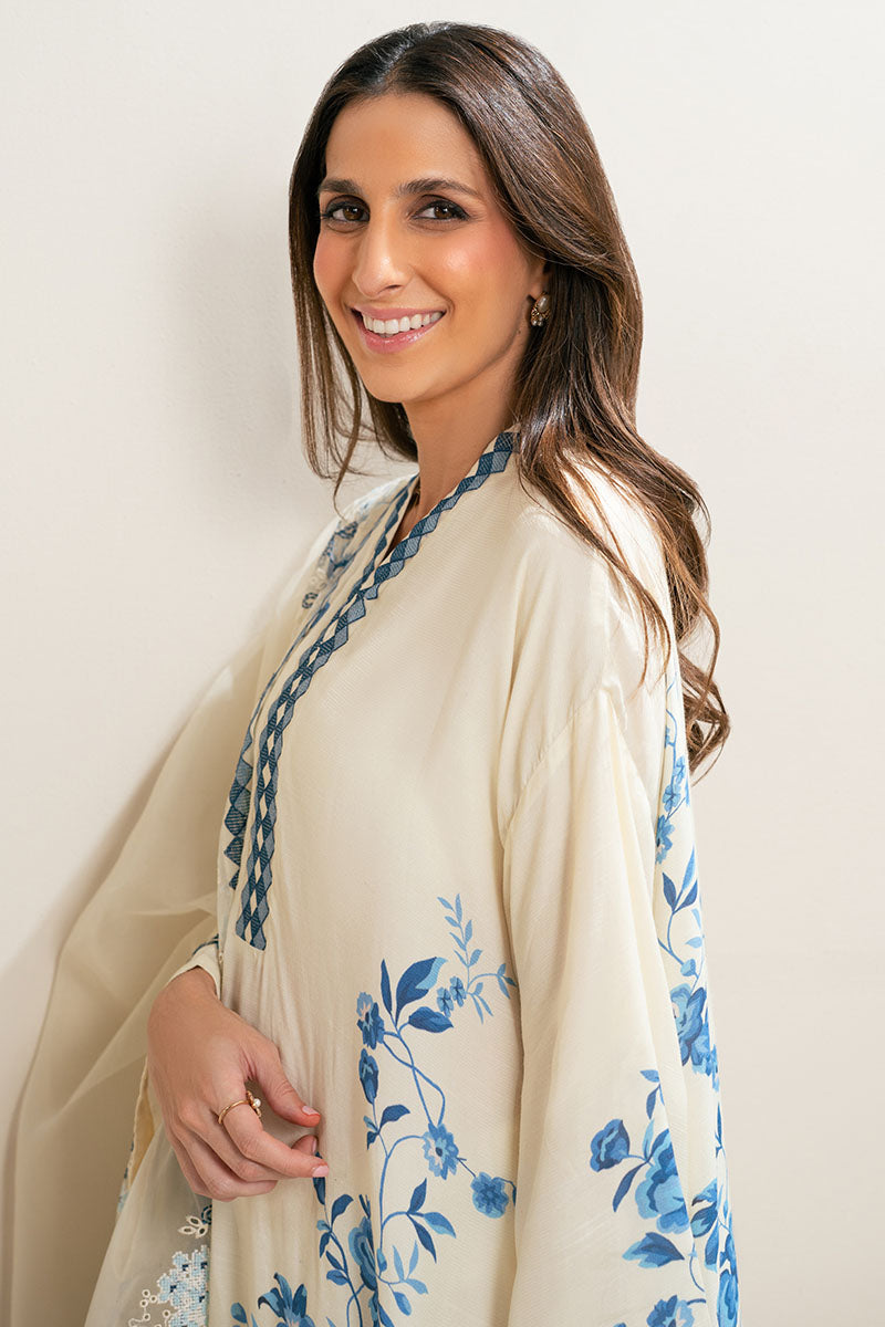 GARDENIA GRACE-2PC (SHIRT & DUPATTA)
