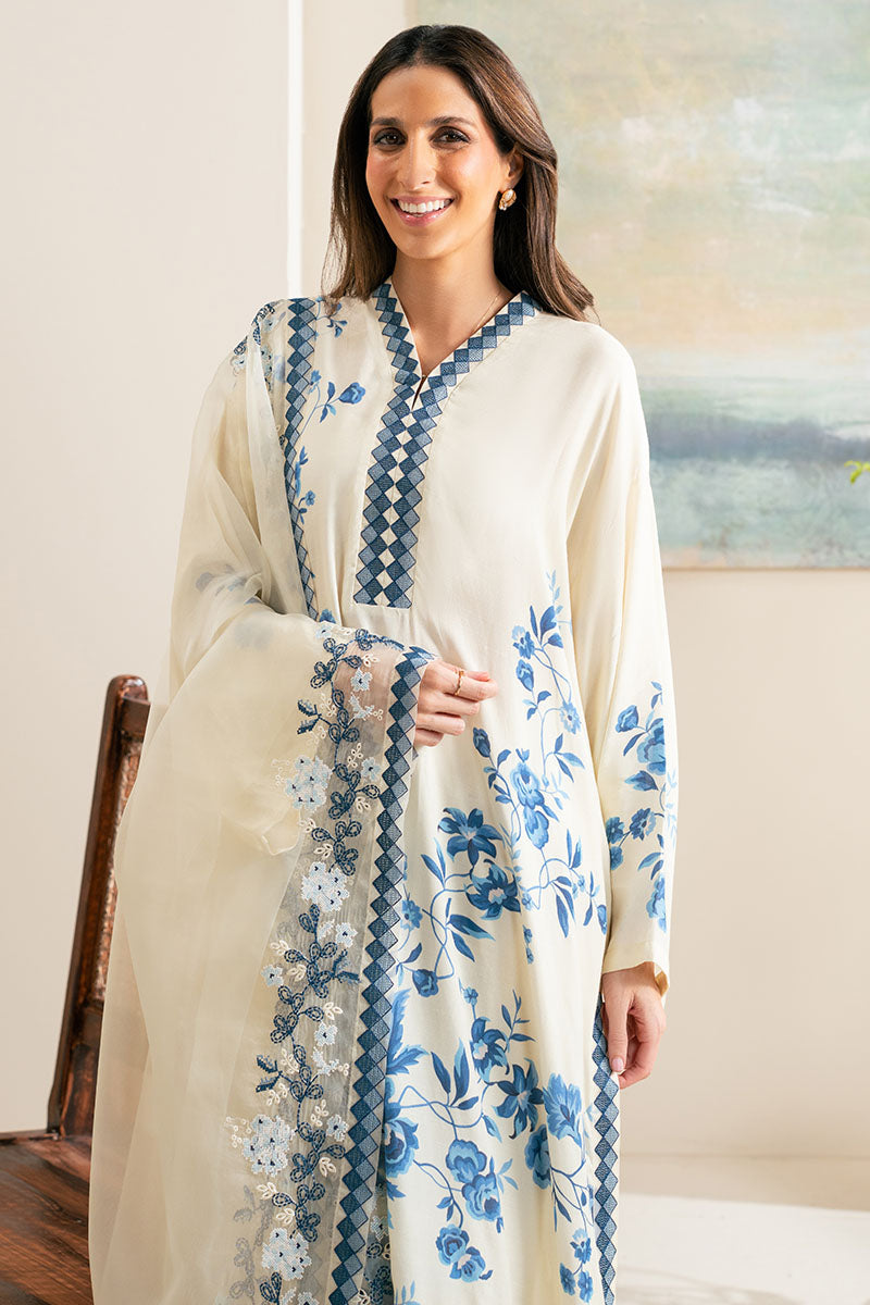 GARDENIA GRACE-2PC (SHIRT & DUPATTA)