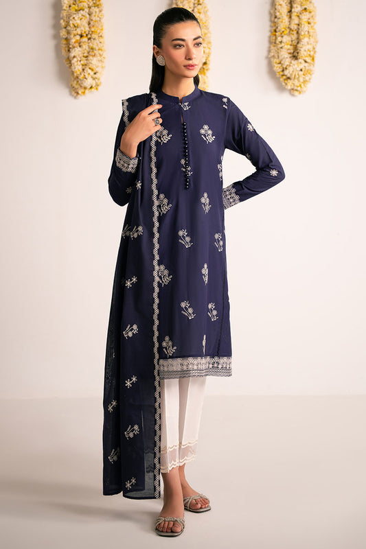 BLUE BLISS-2PC (SHIRT & DUPATTA)