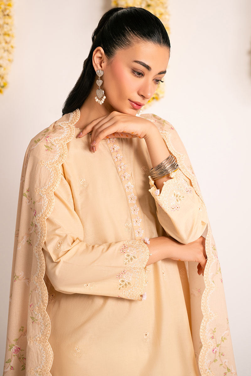SUMMER FLORA-2PC (SHIRT & DUPATTA)