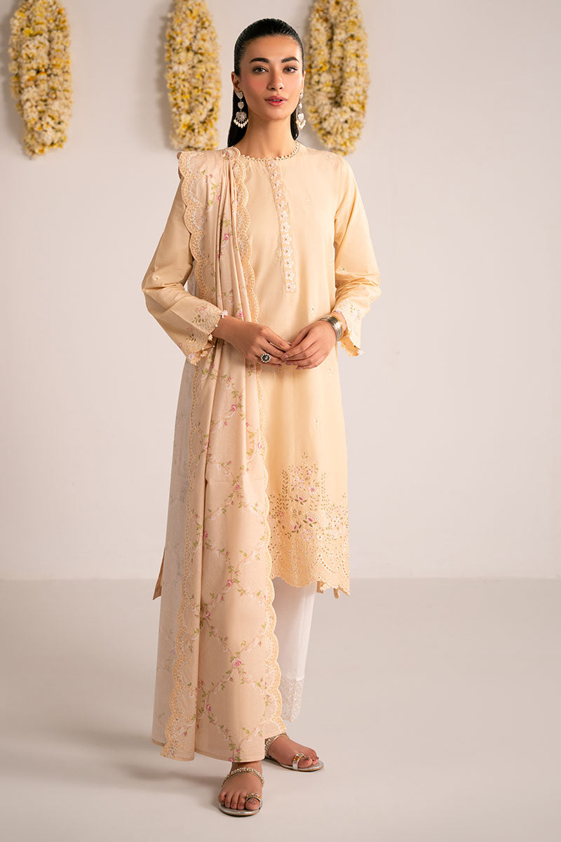 SUMMER FLORA-2PC (SHIRT & DUPATTA)