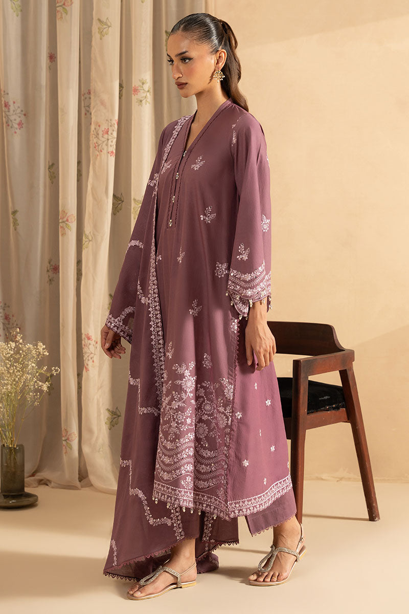 SUBTLE BLOOM-3PC (SHIRT, TROUSER & DUPATTA)