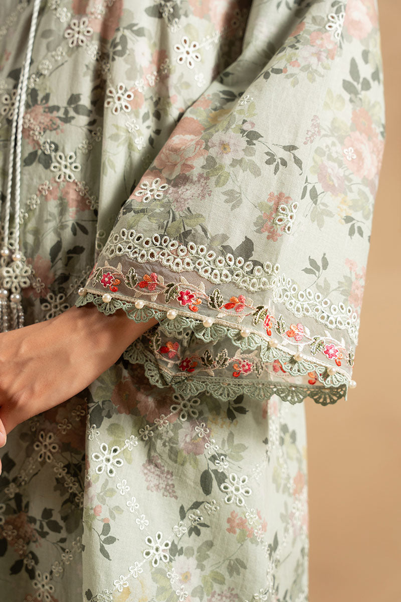 DEWY MEADOW- 3PC EMBROIDERED LAWN SUIT