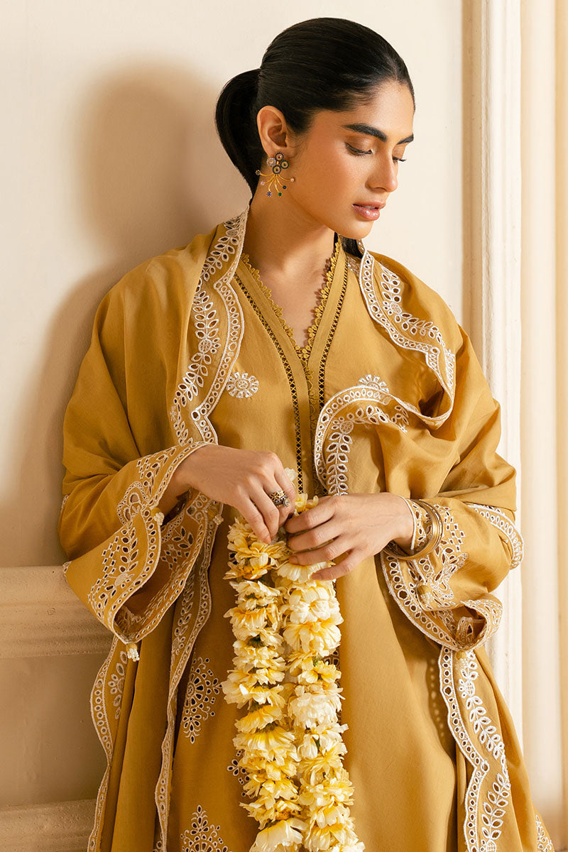 MEADOW GOLD-3PC CHIKANKARI SUIT