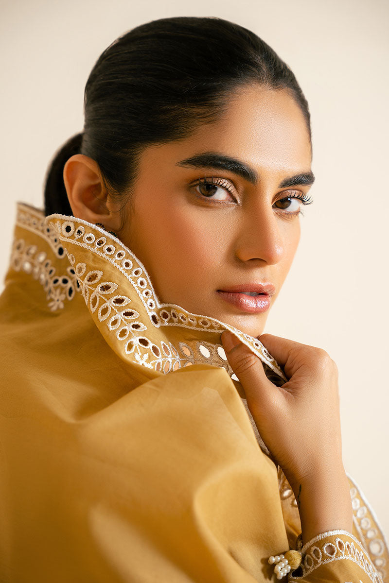 MEADOW GOLD-3PC CHIKANKARI SUIT