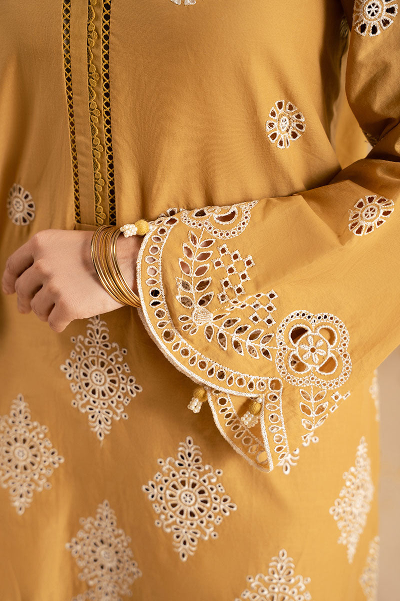 MEADOW GOLD-3PC CHIKANKARI SUIT