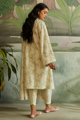 MINTY MELLOW-3PC (SHIRT, TROUSER & DUPATTA )