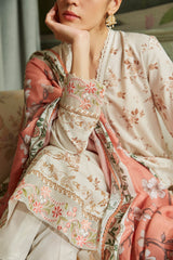 BURNISH GLINT-3PC (SHIRT, DUPATTA & TROUSER)