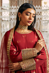 JASHAN E BAHARAN -2 PIECE JACQUARD EMBROIDERED SUIT