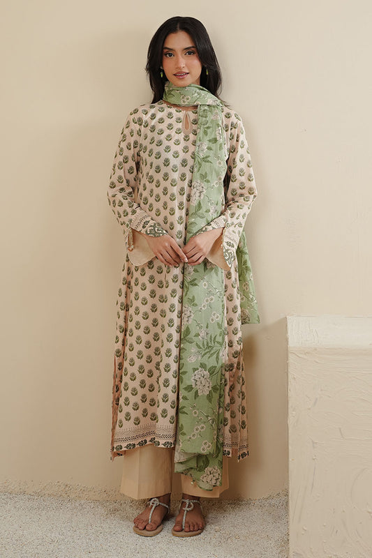 LILY GRACE-3PC PRINTED LAWN SUIT