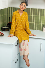 SUNSET FLORA-2PC (SHIRT & TROUSER)