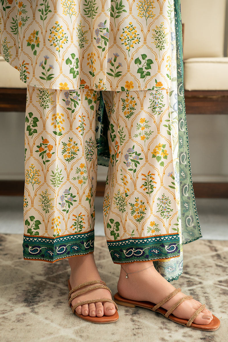 LEMON DROP-3PC (SHIRT, TROUSER & DUPATTA)
