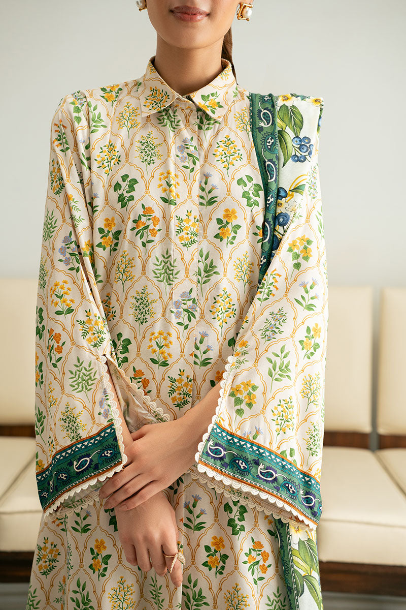 LEMON DROP-3PC (SHIRT, TROUSER & DUPATTA)