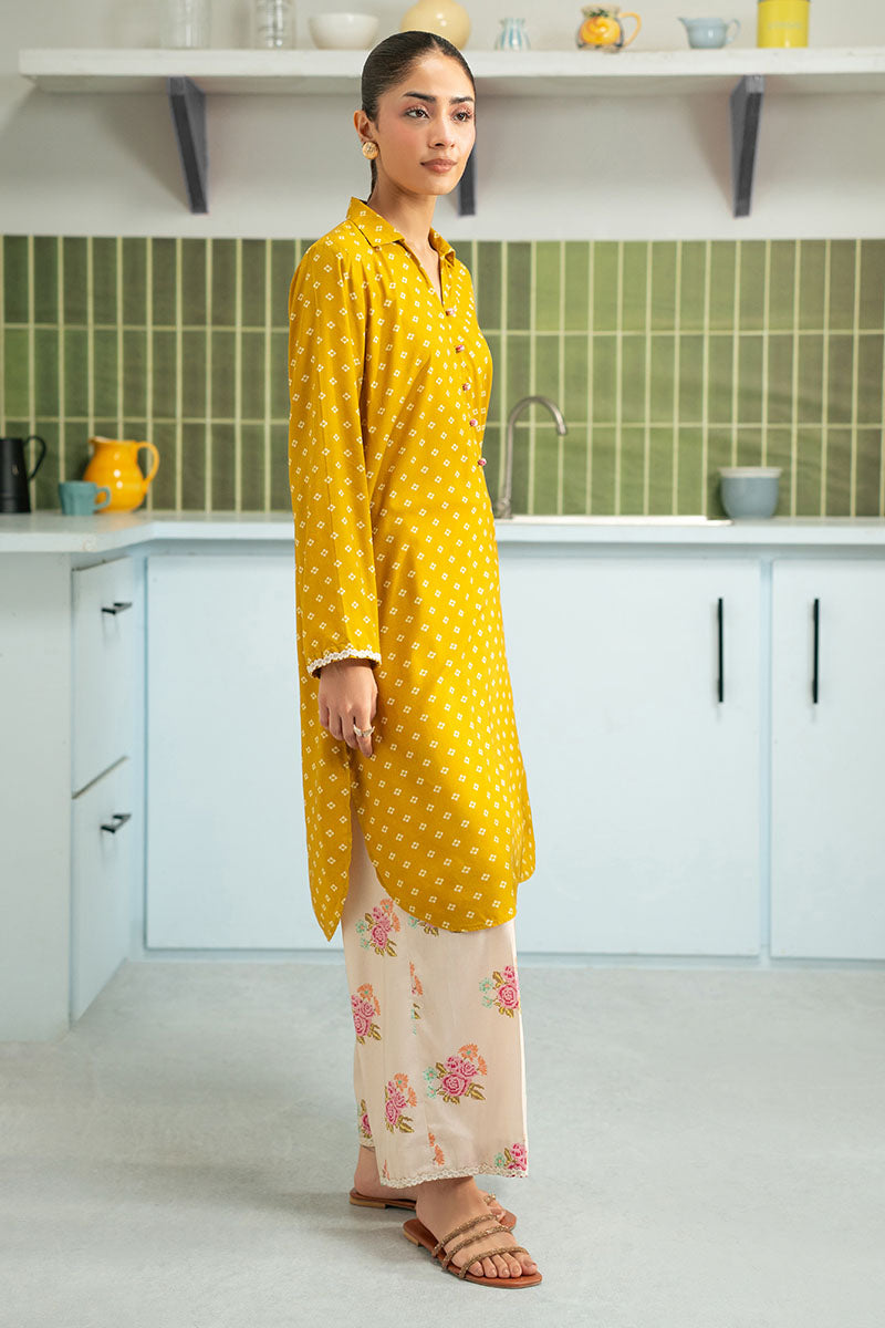SUNSET FLORA-2PC (SHIRT & TROUSER)