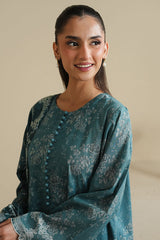 MIDNIGHT TWILIGHT-3PC PRINTED LAWN SUIT