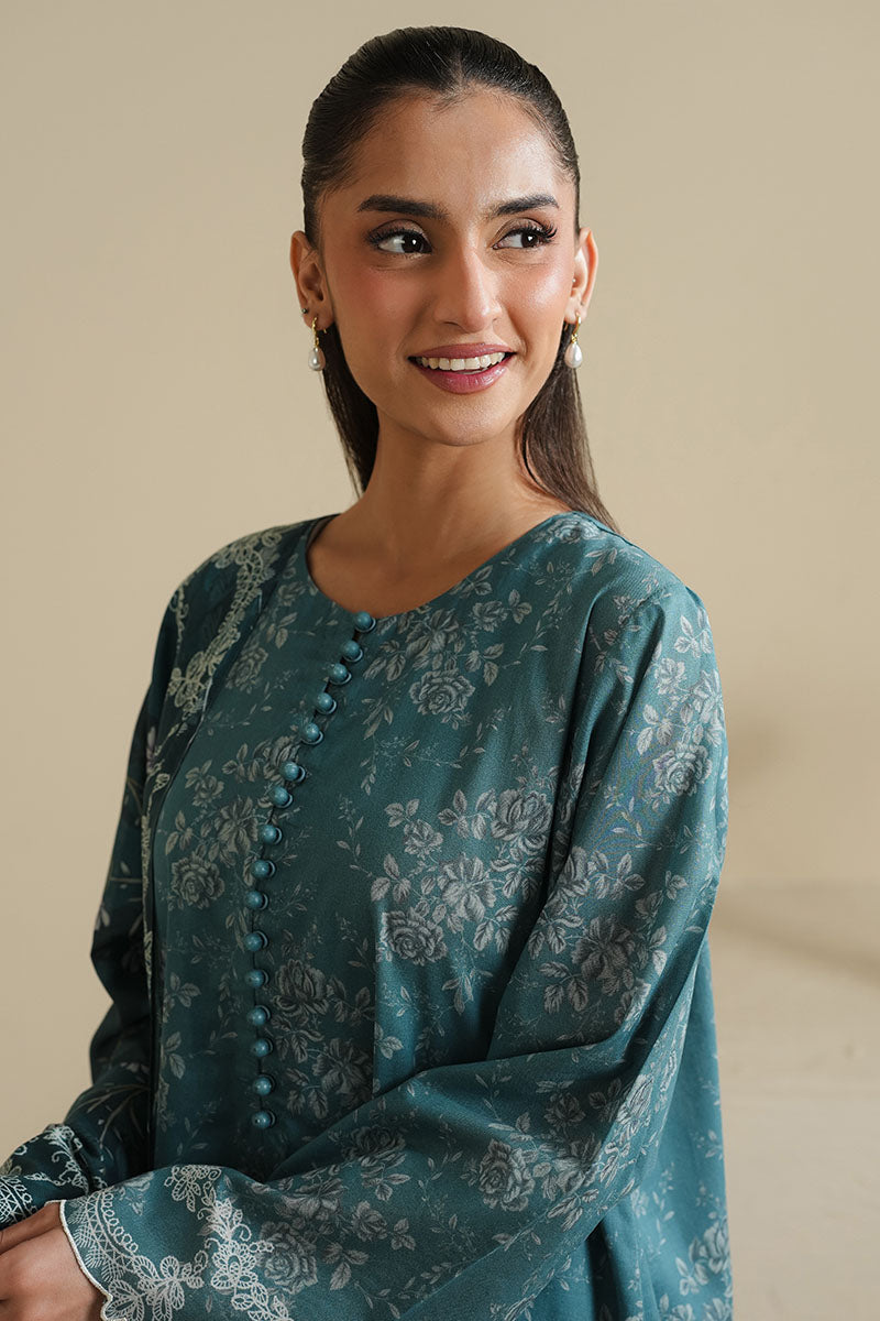 MIDNIGHT TWILIGHT-3PC PRINTED LAWN SUIT