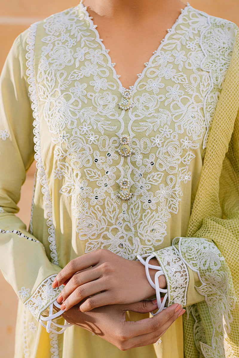 LIME WHISPER-2 PIECE (SHIRT & DUPATTA)