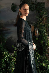 ONYX ZEST-4PC CHIFFON EMBROIDERED SUIT