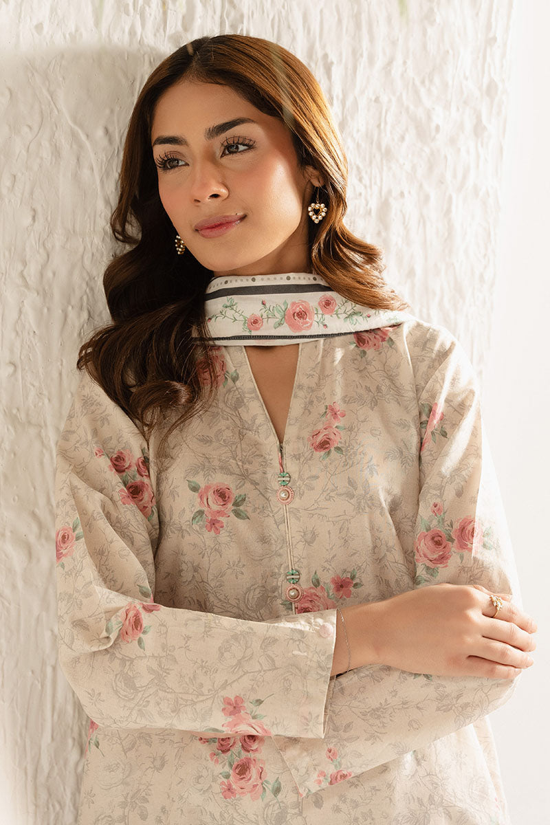 PRIME BLOSSOM-3PC (SHIRT, TROUSER & DUPATTA)