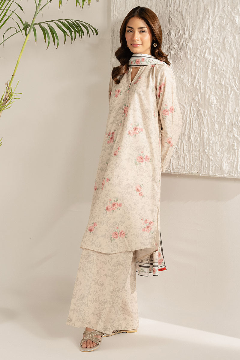 PRIME BLOSSOM-3PC (SHIRT, TROUSER & DUPATTA)
