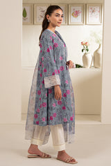 INDIGO GARDEN-2 PC (SHIRT & DUPATTA)